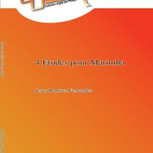 4 etudes pour marimba