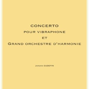Concerto pour vibraphone et grand orchestre d'harmonie