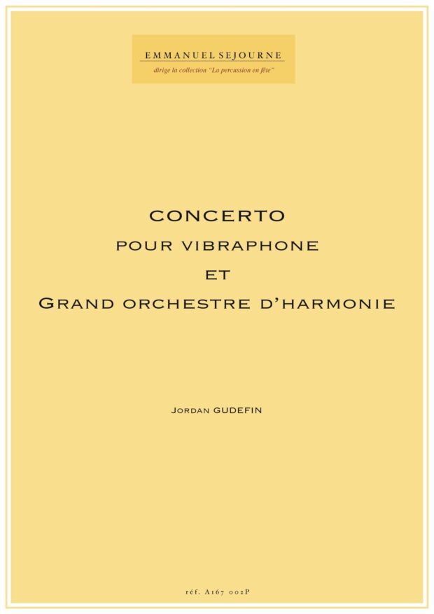 Concerto pour vibraphone et grand orchestre d'harmonie