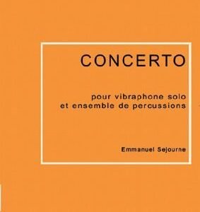 Concerto (vibra solo et ensemble de percussions)