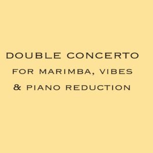 Double Concerto (reduc piano)