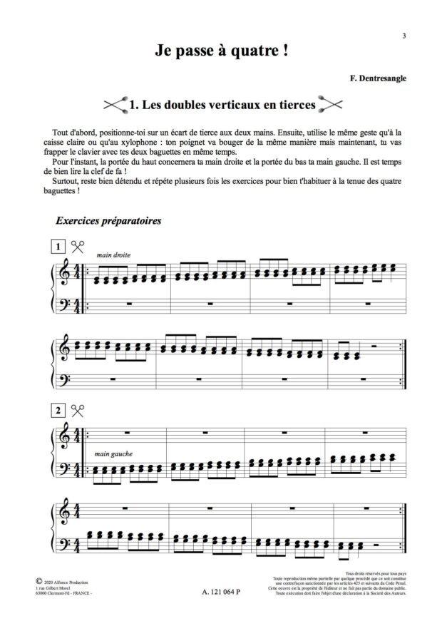 Je passe a quatre !