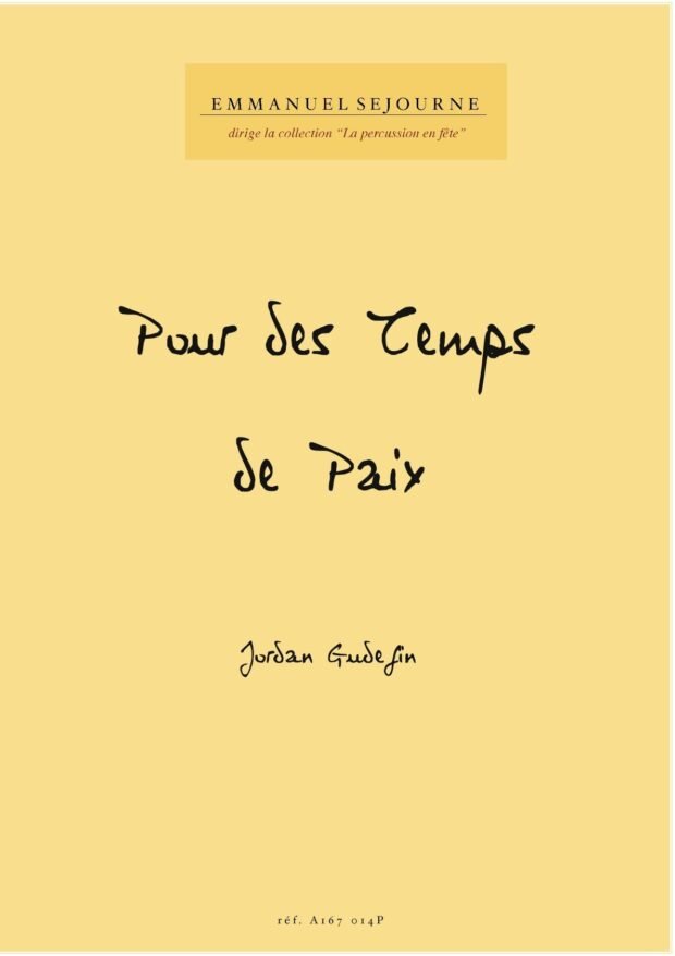 Pour des Temps de Paix