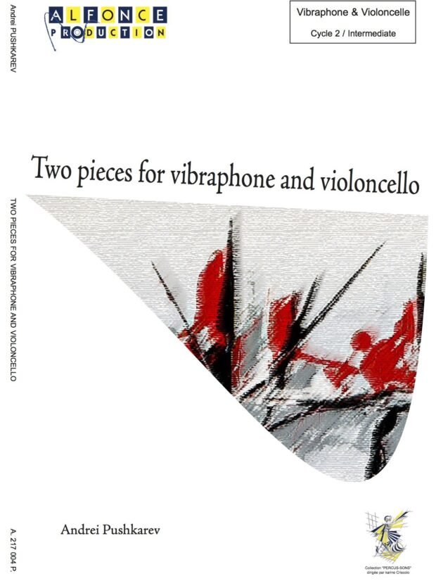 Two pieces for vibraphone and violoncello