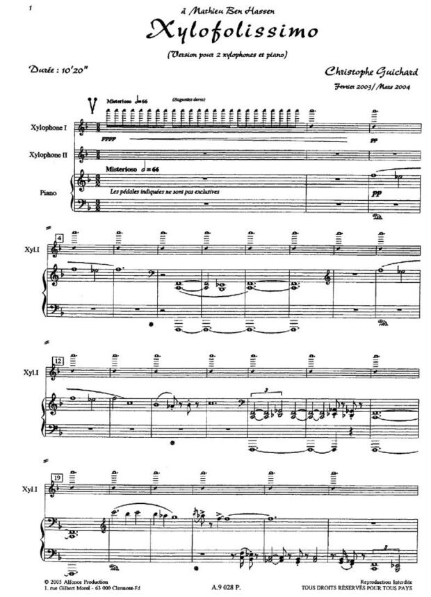 Xylofolissimo (trio)